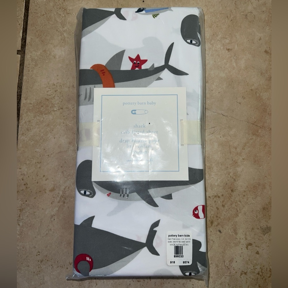 New Pottery Barn Baby Kids Crib Fitted Sheet Organic New In Package